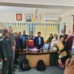 কলারোয়ায় পৌরসভায় পরিদর্শনে নেদারল্যান্ডের দুই প্রতিনিধি