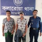 কলারোয়ায় পুলিশি অভিযানে ২ আসামী আটক