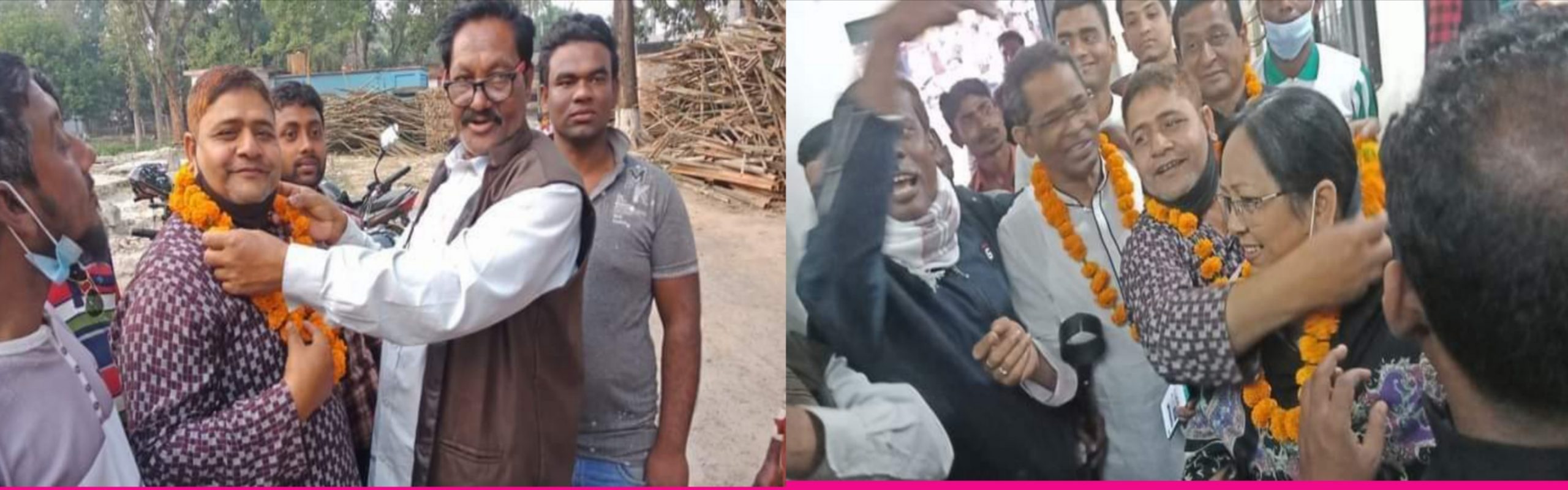 শপথ নিনেল কেরালকাতা ইউ’পি সদস্য মুজিবুর রহমান মজু