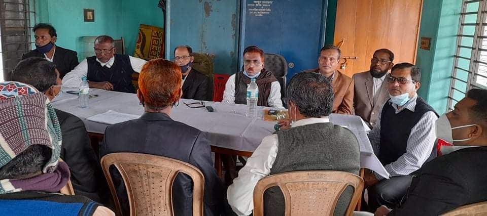 কলারোয়ায় মাধ্যমিক শিক্ষক-কর্মচারী কল্যাণ সমিতি’র বর্ধিত সভা অনুষ্ঠিত