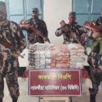 কলারোয়া সীমান্তে প্রায় কোটি টাকার রুপা ও ভারতীয় ঔষধ উদ্ধার