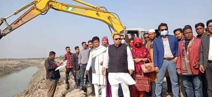 ১’শ কোটি টাকা ব্যয়ে কপোতাক্ষ নদের পুন:খনন কাজ শুরু উদ্বোধন করলেন এমপি বাবু