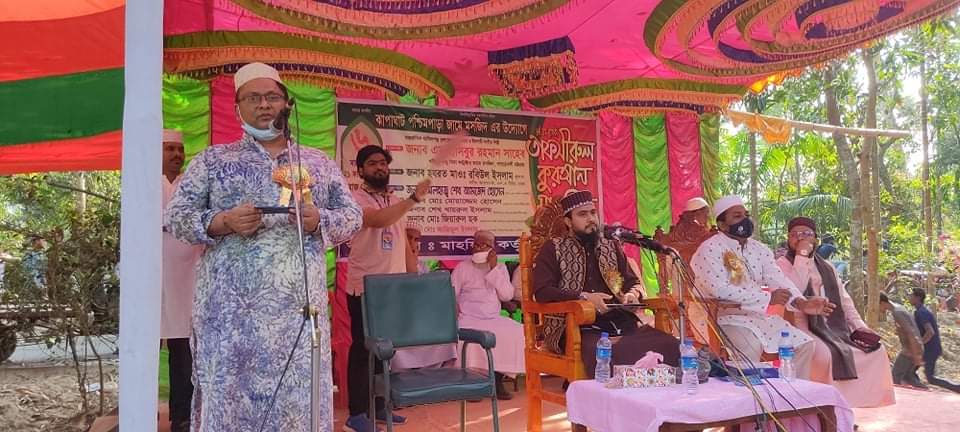 কলারোয়ার ঝাঁপাঘাটে তাফসীরুল কোরআন মাহফিল অনুষ্ঠিত