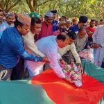 কলারোয়ার বীর মুক্তিযোদ্ধা আলহাজ্ব মমতাজ উদ্দীন মোড়লকে রাষ্ট্রীয় মর্যাদায় দাফন