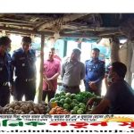 কলারোয়ায় দ্রব্য মুল্যের উর্দ্ধগতি ঠেকাতে উপজেলা প্রশাসনের বাজার মনিটরিং