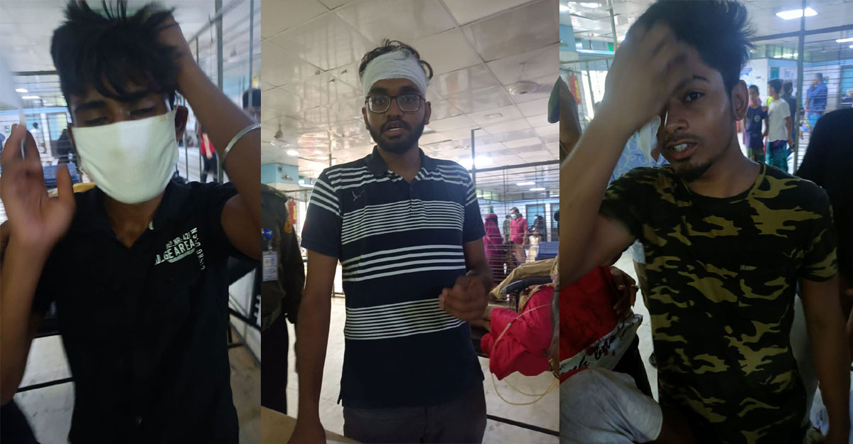 ঢাকা কলেজ শিক্ষার্থী-ব্যবসায়ী সংঘর্ষে আহত ১৩