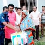 ঈদ উপলক্ষে অনির্বাণ লাইব্রেরি কর্তৃক অসহায় দুস্থ পরিবারের মাঝে খাদ্য সামগ্রী বিতরণ