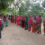 কলারোয়ায় হয়রানি মূলক মামলার প্রতিবাদে মানববন্ধন