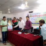 কলারোয়ায় বঙ্গবন্ধু জাতীয় গোল্ডকাপ টুর্নামেন্টের পুরষ্কারর বিতরণ