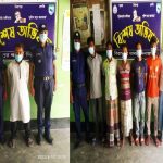 বিরামপুরে পুলিশের বিশেষ অভিযানে আটক ৭