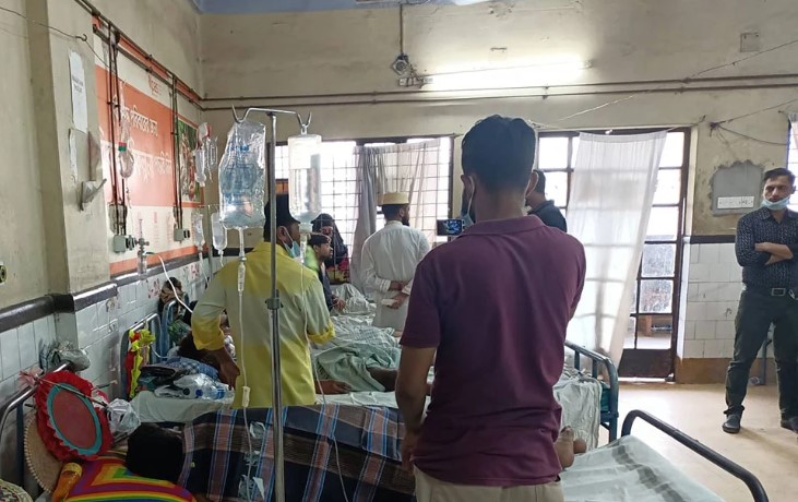 হাইড্রোজেন পারক্সাইডের কারণে আগুন নিয়ন্ত্রণে আনা যাচ্ছে না: ফায়ার সার্ভিসের মহাপরিচালক