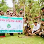পাইকগাছায় আনসার ও ভিডিপির মাসব্যাপি বৃক্ষরোপন কর্মসূচি