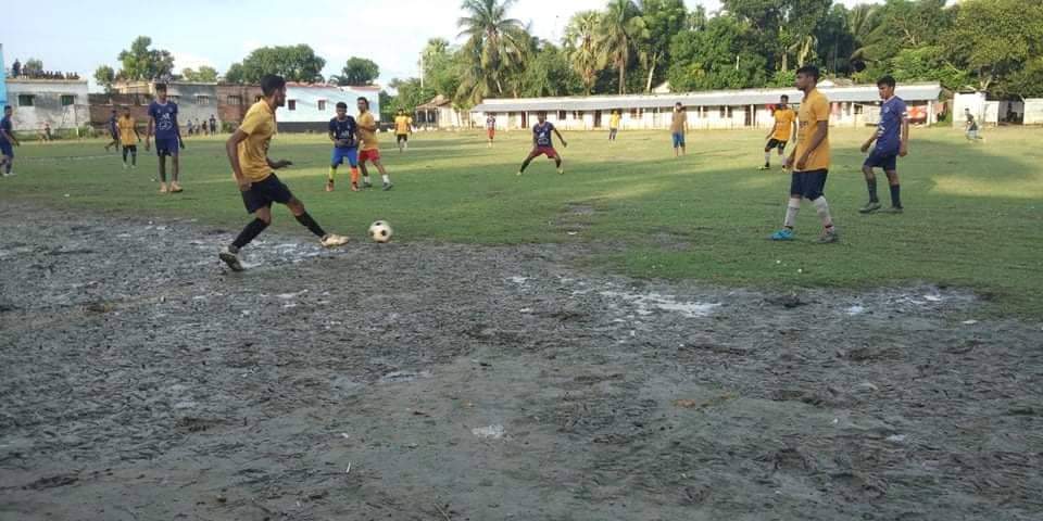 কেঁড়াগাছি প্রীতি ফুটবল ম্যাচে চন্দনপুর কে হারিয়েছে স্বাগতিকরা