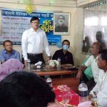 কয়রার আমাদী ইউনিয়ন পরিষদের অস্থায়ী কার্যালয়ের উদ্বোধন