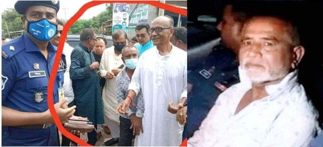 কপিলমুনি বদ্ধভূমি স্মৃতিসৌধে মন্ত্রীর প্রোগ্রামে সেই আলোচিত সিরিজ পকেটমার ইসহাক আটক