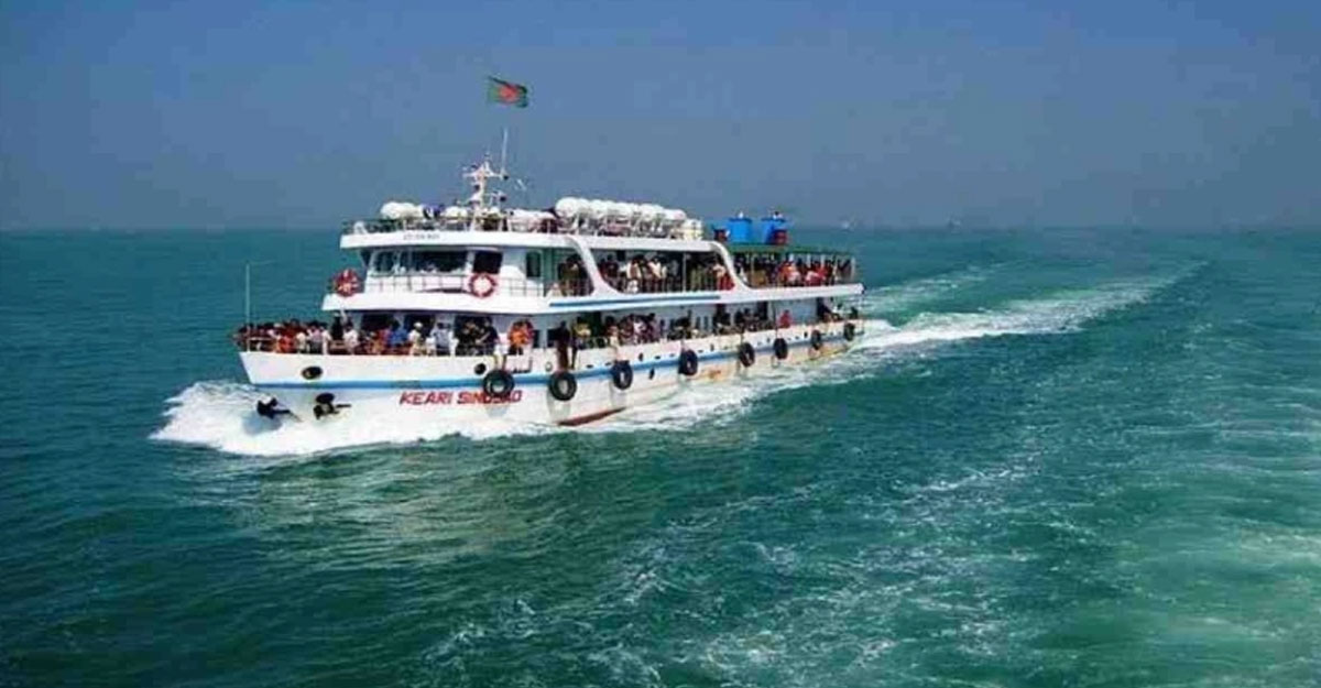 টেকনাফ-সেন্টমার্টিন রুটে জাহাজ চলাচল বন্ধ