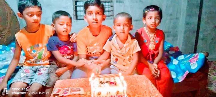 পাইকগাছায় সাংবাদিক পুত্র মোস্তাফিজুর রহমান বকুল এর জন্মদিন পালন