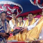 শারদীয় দুর্গাপূজা উপলক্ষে মাহমুদকাটী সার্বজনীন পুজা মন্দিরে বস্ত্র বিতরণ ও আলোচনা সভা