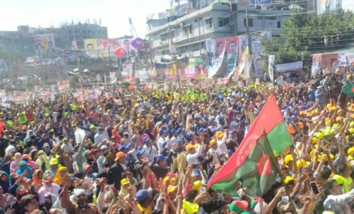 সমাবেশস্থলে মোবাইল ইন্টারনেট সেবা বিঘ্নিত