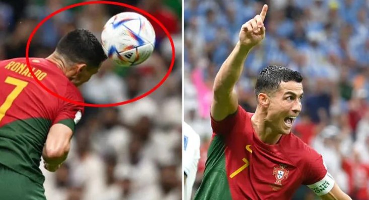 গোল না করেও গোলের দাবি রোনালদোর, বিতর্ক