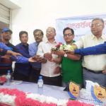 কলারোয়া প্রেসক্লাবের আজীবন সদস্য মশিউর রহমানকে সংবর্ধনা