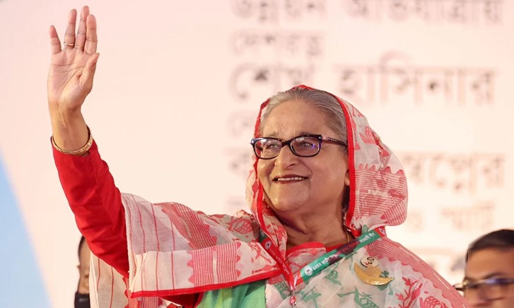 টানা দশম বার আওয়ামী লীগ সভানেত্রী শেখ হাসিনা