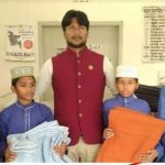 কলারোয়ায় এতিম শিশুদের মাঝে শীতবস্ত্র বিতরণ