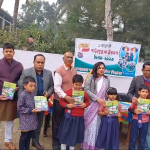 আনন্দঘন পরিবেশে কলারোয়া সরকারি প্রাথমিক বিদ্যালয়ে পাঠ্যপুস্তক উৎসব পালিত