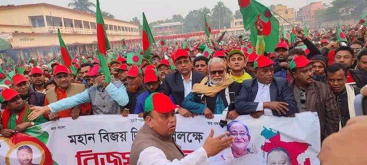 পাইকগাছায় আওয়ামীলীগের বিজয় মিছিল ও পথসভা অনুষ্ঠিত