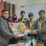 আইজিপি পদক প্রাপ্ত ওসি নাসির উদ্দীকে বেঙ্গল টাইগার মুক্ত স্কাউটস গ্রুপ’র সংবর্ধনা