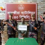 কলারোয়ায় ৮টি স্বর্ণের বারসহ আটক ১