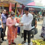 কলারোয়ায় ভ্রাম্যমান আদালতের মাধ্যমে বাজার মনিটরিং ও জরিমানা