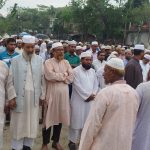 কলারোয়ার মডেল স্কুলের শিক্ষক কামরুজ্জামান’র পিতার জানাযা ও দাফন সম্পন্ন
