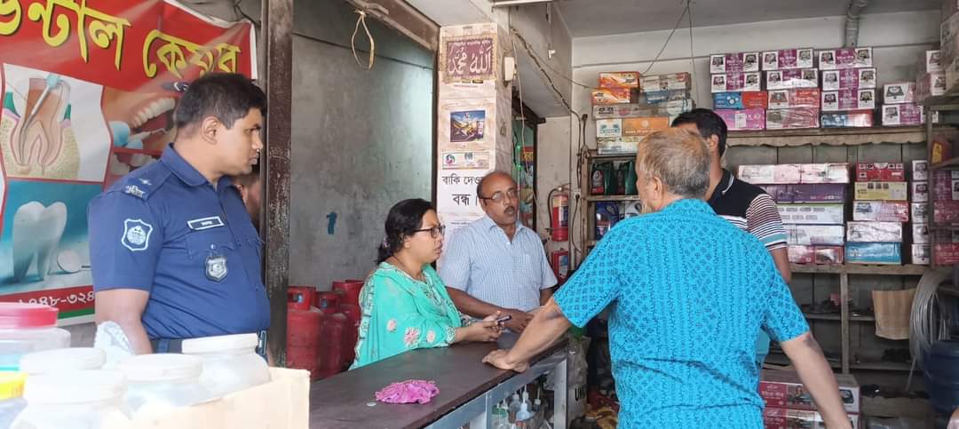 নতুন সূর্যে সংবাদ প্রকাশঃ ব্যবস্থা নিল ভ্রাম্যমান আদালত