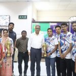আন্তঃবিশ্ববিদ্যালয় দাবা ও ক্যারাম প্রতিযোগিতায় রানার্স আপ জবি
