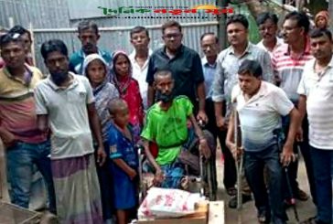 প্রতিবন্ধীরা প্রতিভাবন্ধী নয় কর্ম সংস্থানের লক্ষ্যে কম্পিউটার দান কালে ইউপি চেয়ারম্যান তুহিন