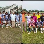 জেলা পর্যায়ে চিরিরবন্দর উপজেলাকে হারিয়ে ফাইনালে বিরামপুর উপজেলা ফুটবল দল