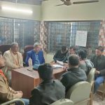 কলারোয়া সরকারি কলেজের সুবর্ণ জয়ন্তী প্রচার কমিটির মিটিং অনুষ্ঠিত