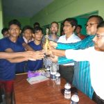 শাকদাহ্ কে.এম.আই.এস. মডেল কলেজে ফুটবল টুর্ণামেন্ট অনুষ্ঠিত
