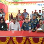 কয়রায় পূজা মন্ডপ পরিদর্শনে ক্যাপ্টেন আশরাফুজ্জামান