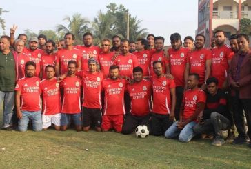 কয়রায় সাবেক ও বর্তমান ছাত্রদল নেতৃবৃন্দের প্রীতি ফুটবল ম্যাচ অনুষ্ঠিত