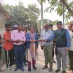 কয়রায় টেপাখালি থেকে লঞ্চঘাট পর্যন্ত সড়ক উদ্বোধন