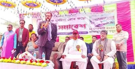 প্রতিদিন সড়ক দুর্ঘটনায় যত লোক মারা যায় যুদ্ধে তা মরেনা- কপিলমুনিতে ইলিয়াস কাঞ্চন
