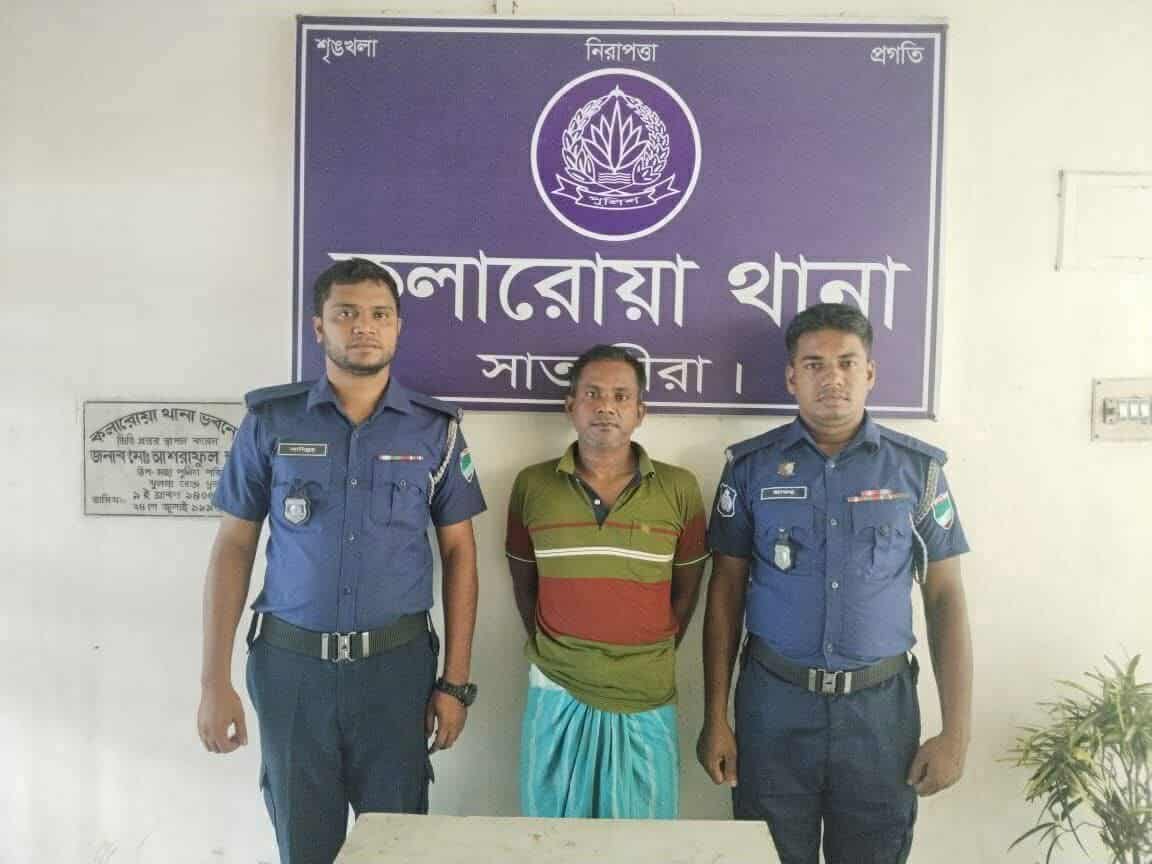 কলারোয়ায় চালককে হত্যা করে ইজিবাইক ছিনতাই , ৩০ ঘন্টায় রহস্য উদঘাটন করলো পুলিশ