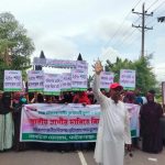 বিভিন্ন দাবিতে পাইকগাছায় নাগরিক ফোরামের মিছিল মানববন্ধন