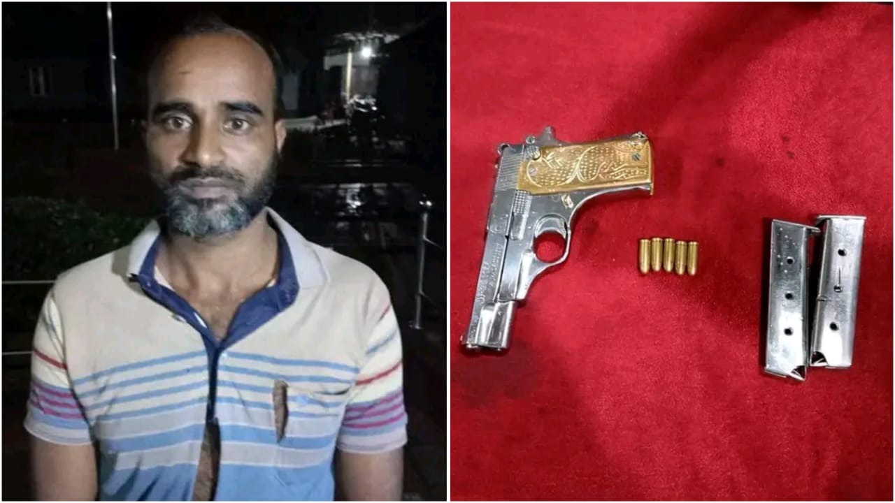 বেনাপোলে বিদেশী পিস্তলসহ গ্রেপ্তার ১