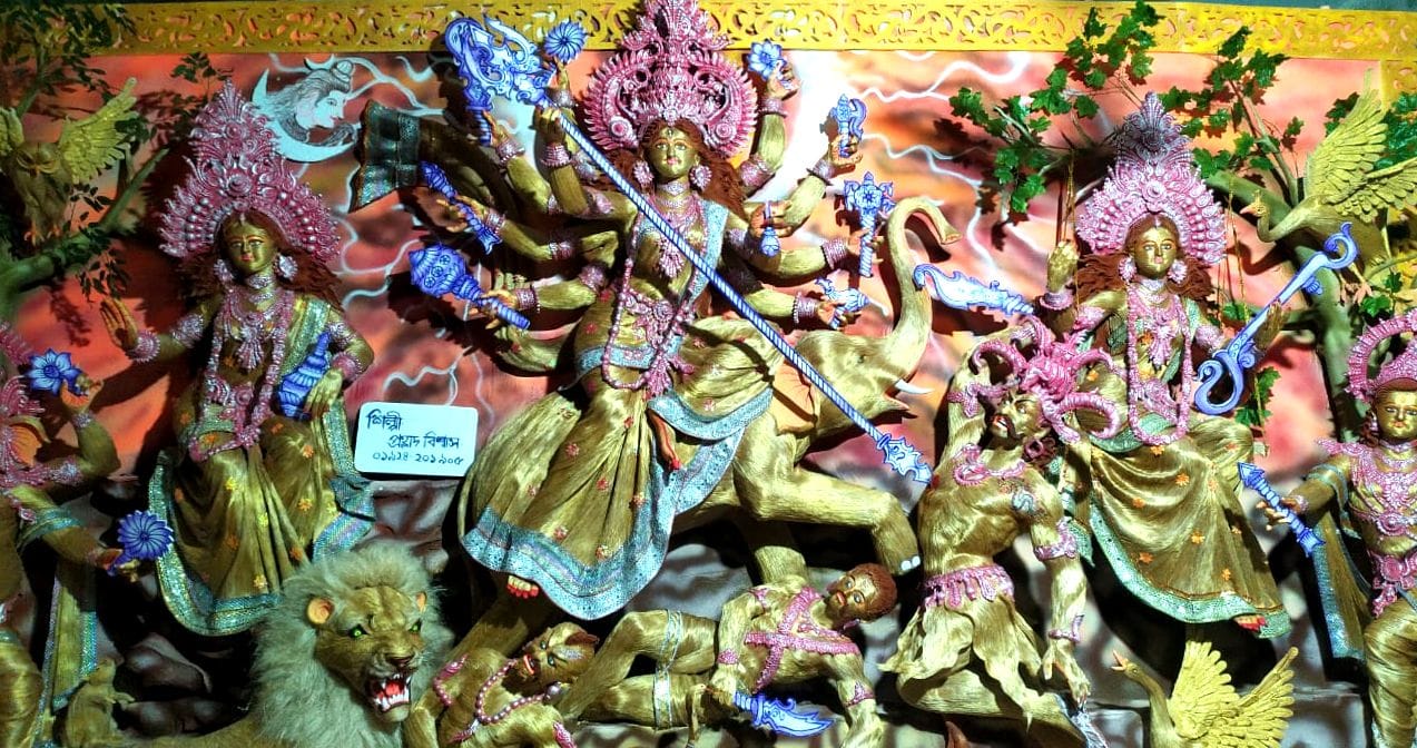 কলারোয়ায় দুর্গাপূজা উদযাপনে প্রস্তুত ৪৫ মণ্ডপ; ঝুঁকিপূর্ণ নয় একটিও