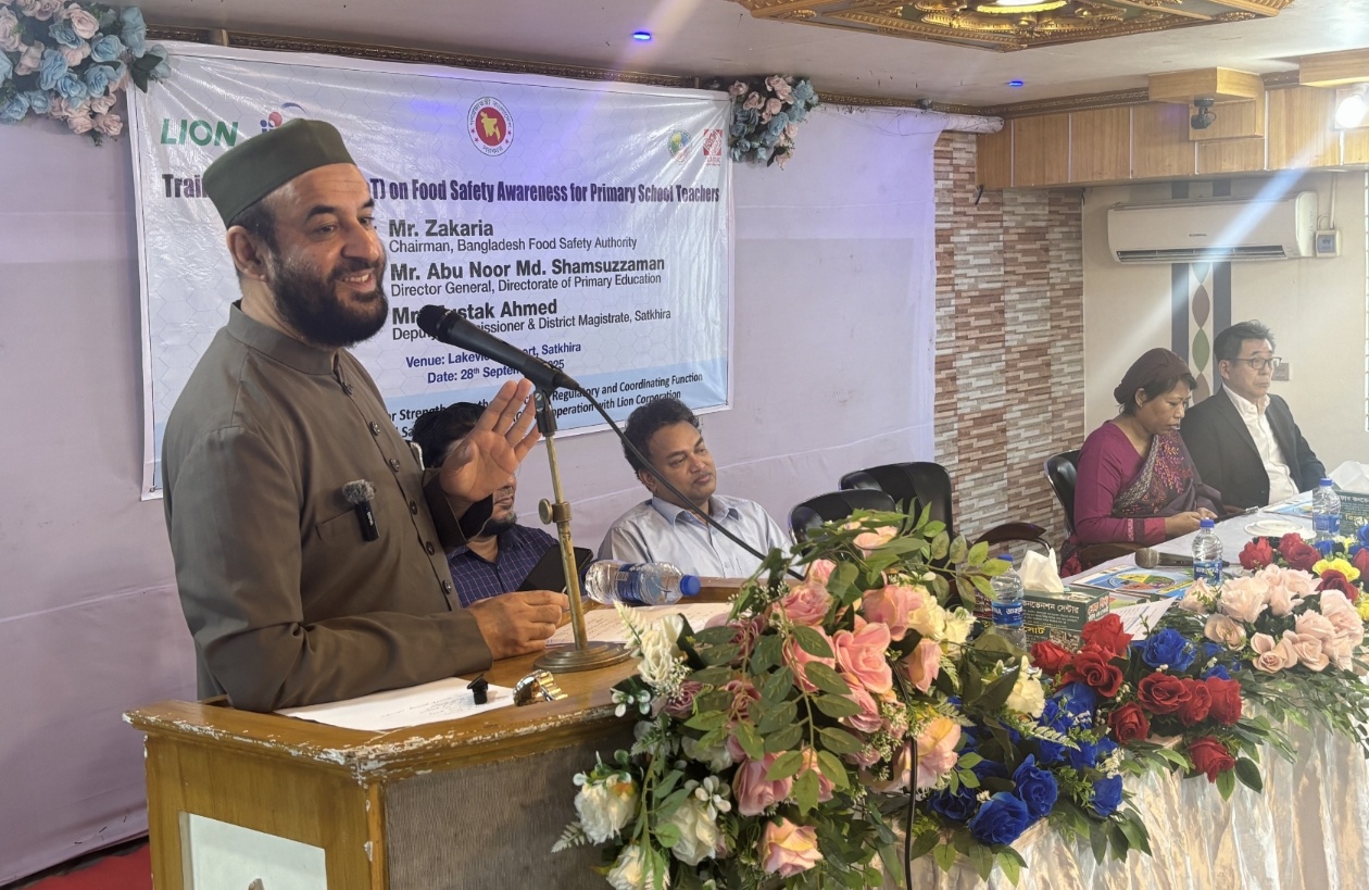 জীবনের সাথে খাদ্যের সম্পর্ক অবিচ্ছেদ্য: নিরাপদ খাদ্যের চেয়ারম্যান