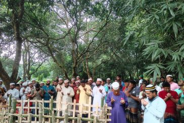 যুব নেতা আল মামুন এর কবর জিয়ারত করলেন কলারোয়া যুব জামায়াতের নেতৃবৃন্দ