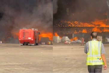 শাহজালালের কার্গো ভিলেজের আগুন নিয়ন্ত্রণে ৩৬ ইউনিট